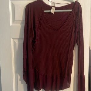 Free people oversized thermal.